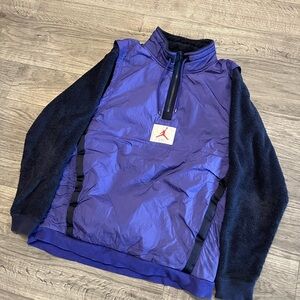 Jordan Men's Purple and Black Jacket